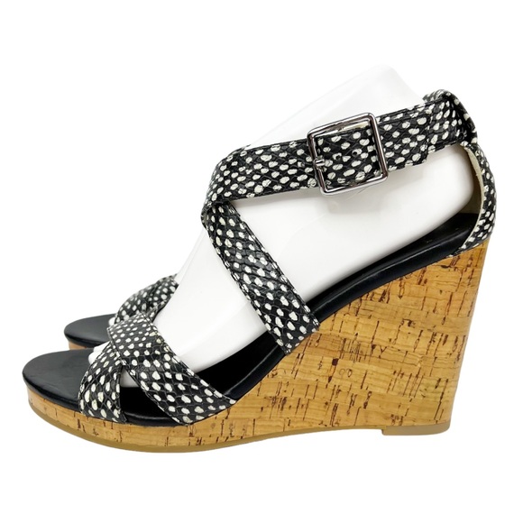 Cole Haan Grand OS Jillian Cork Wedge Sandals - Picture 2 of 9
